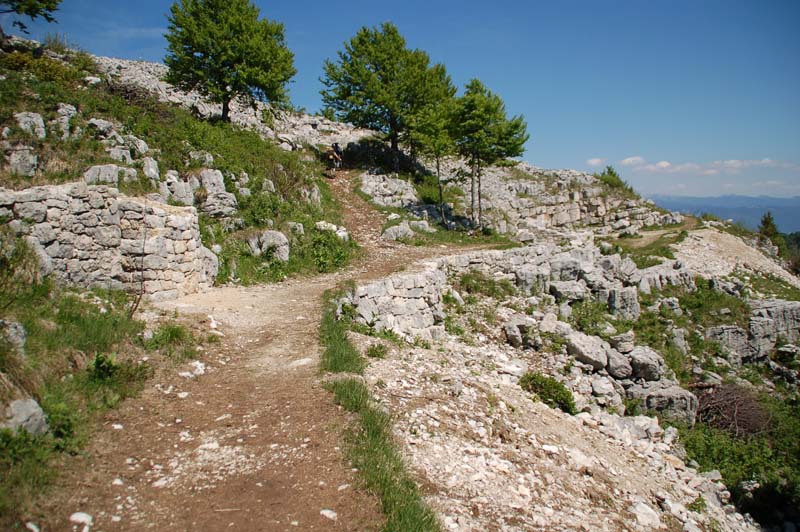 monte novegno, prima guerra